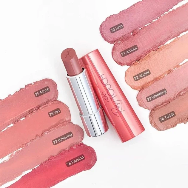 Помада-бальзам для губ Hean Tinted Lip Balm Rosy Touch 76 Yes 4.5 г (5907474498201) - изображение 2