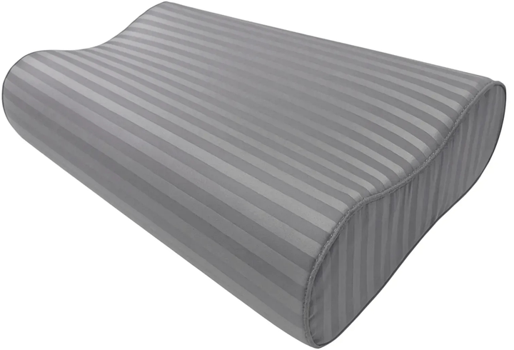 Наволочка U-Tek Memory Wawe L Soft Grey Stripe Сатин Сіра смужка 58х40х10.5 см від Rozetka на платформі USKIDKA Акція на Наволочка U-Tek Memory Wawe L Soft Grey Stripe Сатин Сіра смужка 58х40х10.5 см від Rozetka