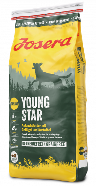 Сухий корм Josera Young Star для цуценят віком від 8 тижнів 15 кг - Фото 2 Сухий корм Josera Young Star для цуценят віком від 8 тижнів 15 кг - зображення 2
