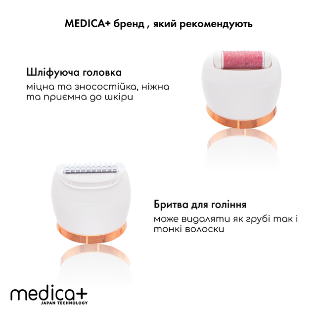 Электрическая роликовая пилка-пемза 4в1 Medica+ BodyControl 4v1 - Фото 13 Электрическая роликовая пилка-пемза 4в1 Medica+ BodyControl 4v1 - изображение 13