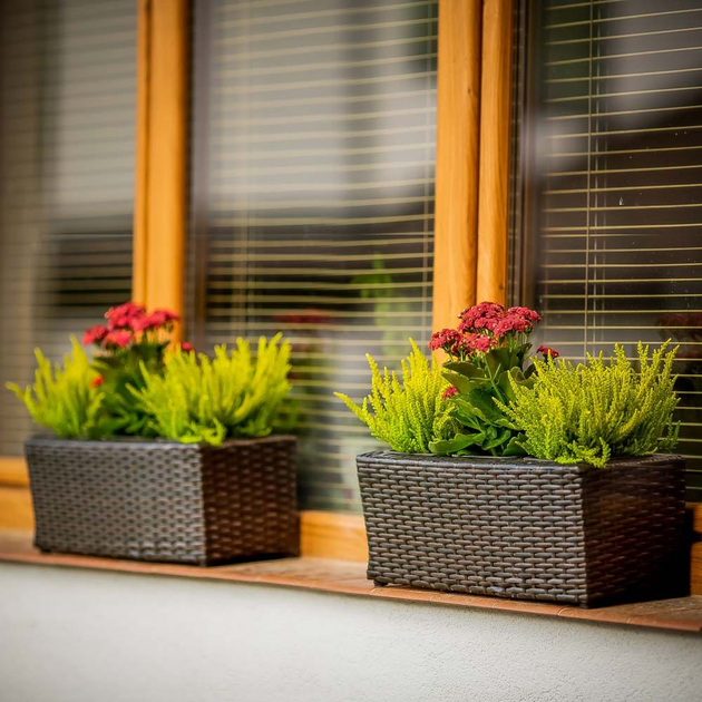 Садовий горщик Patio Коричневий - зображення 4