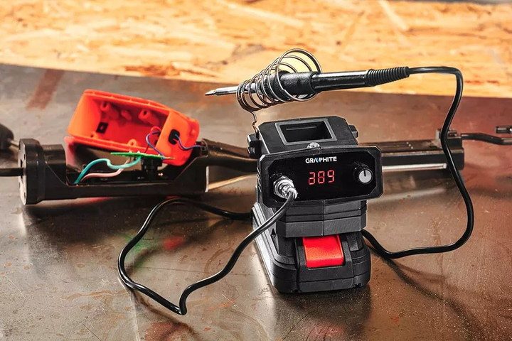 Stacja lutownicza Graphite Energy+ 18V 150 - 480 °C 58GE143 (5902062202949) - obraz 16
