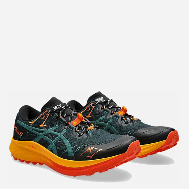 Мужские кроссовки для бега ASICS Fuji Lite 5 1011B889-300 44.5 (10.5US) 28.2 см Зеленые (4570158227674) 