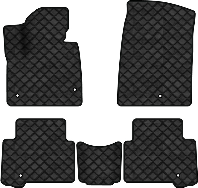 Килимки з екошкіри EVAtech ECO в салон авто для Grand Santa FE (NC) 7 seats Hyundai 2012-2017 3 покоління SUV USA Екошкіра чорна з чорною ниткою чорний кант від Rozetka на платформі USKIDKA Акція на Килимки з екошкіри EVAtech ECO в салон авто для Grand Santa FE (NC) 7 seats Hyundai 2012-2017 3 покоління SUV USA Екошкіра чорна з чорною ниткою чорний кант від Rozetka