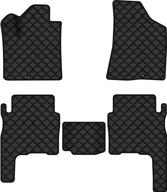 Килимки з екошкіри EVAtech ECO в салон авто для Santa FE (CM) 5 seats Hyundai 2006-2010 2 покоління SUV EU Екошкіра чорна з чорною ниткою чорний кант від Rozetka на платформі USKIDKA Акція на Килимки з екошкіри EVAtech ECO в салон авто для Santa FE (CM) 5 seats Hyundai 2006-2010 2 покоління SUV EU Екошкіра чорна з чорною ниткою чорний кант від Rozetka