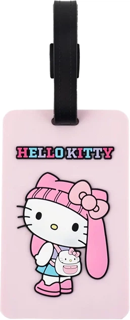 Бейдж на багаж Kite Hello Kitty (HK25-3004-1) - Фото 1 Бейдж на багаж Kite Hello Kitty (HK25-3004-1) - зображення 1