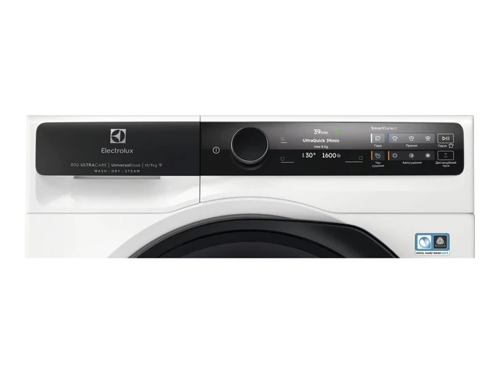 Прально-сушильна машина автоматична Electrolux EW8W7607QU - Фото 2 Прально-сушильна машина автоматична Electrolux EW8W7607QU - зображення 2