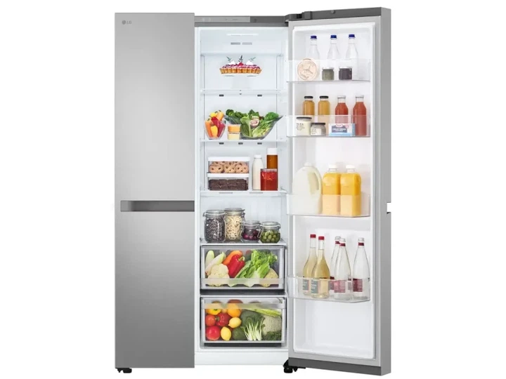Холодильник з морозильною камерою LG GC-B257KNHW - Фото 7 Холодильник з морозильною камерою LG GC-B257KNHW - изображение 7