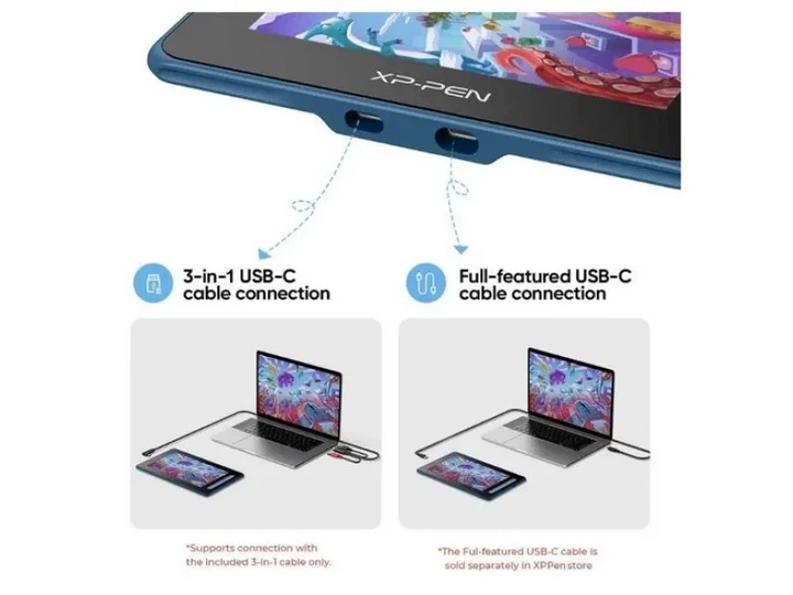 Графічний планшет XP-Pen Artist 10 (2nd Gen) Blue (XPP-ARTIST-10-2ND-BE) - изображение 8