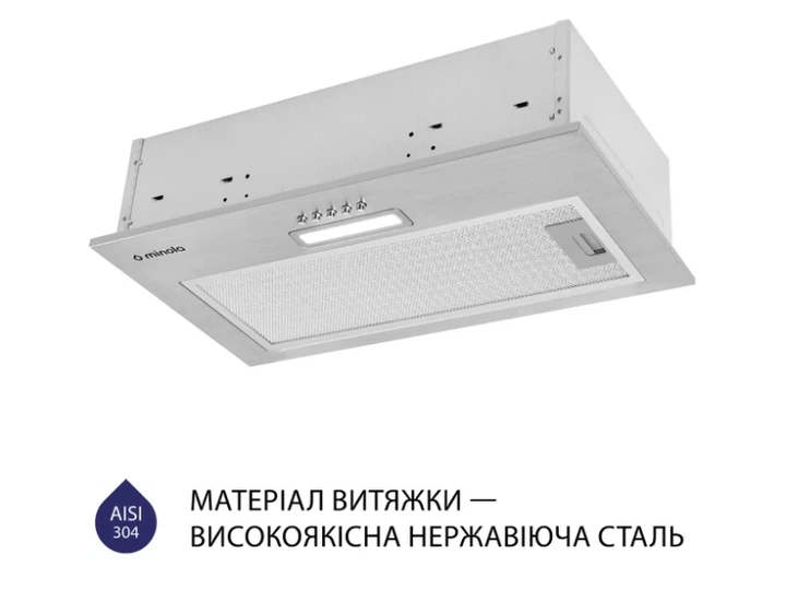 Витяжка Minola HBI 5025 I LED - изображение 2