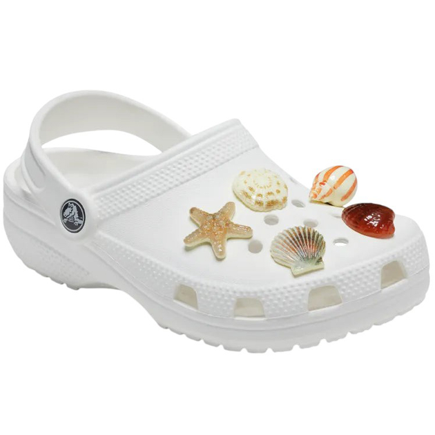 Przypinki do butów Crocs Jibbitz She Sells Seashells 10014671 5 szt Welokolorowe - obraz 2