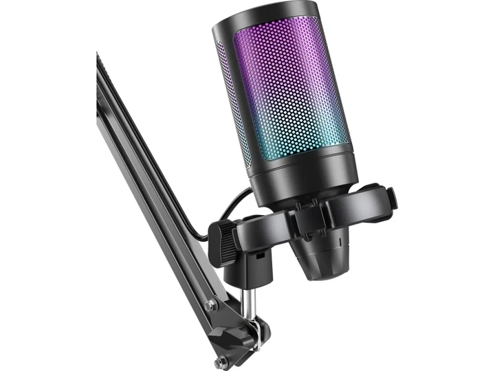 Мікрофон для ПК Fifine A6T Black - Фото 2 Мікрофон для ПК Fifine A6T Black - изображение 2