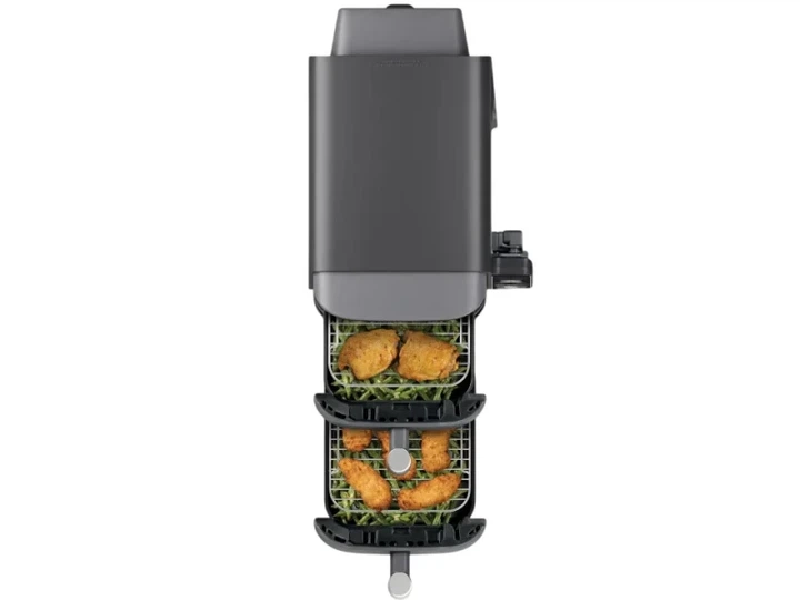 Мультипіч (аерофритюрниця) Ninja Double Stack XL 2-Level Hot Air Fryer with Smart Cook System SL451EU - изображение 5