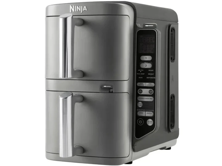 Мультипіч (аерофритюрниця) Ninja Double Stack XL 2-Level Hot Air Fryer with Smart Cook System SL451EU - изображение 11