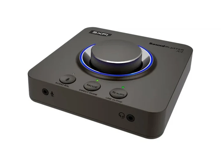 Звукова карта зовнішня Creative Sound Blaster X4 (70SB181500000) - Фото 4 Звукова карта зовнішня Creative Sound Blaster X4 (70SB181500000) - изображение 4