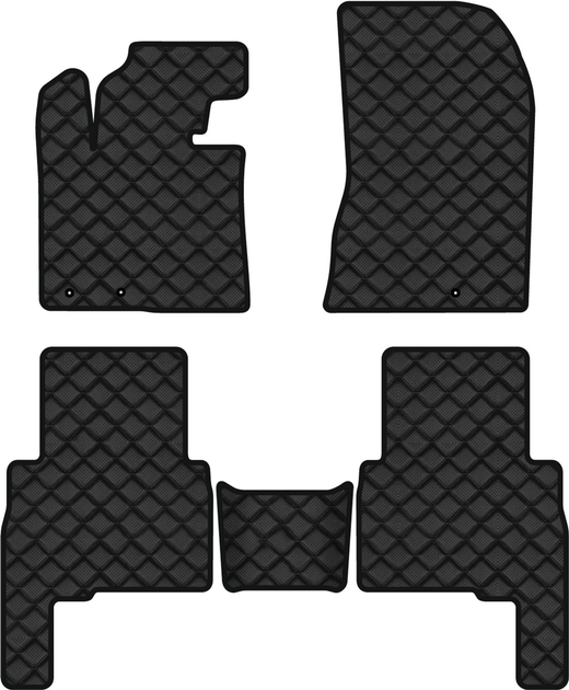 Килимки з екошкіри EVAtech ECO в салон авто для Sorento (XM) (Floor Gas Pedal) 7 seats Kia 2009-2012 2 покоління SUV EU Екошкіра чорна з чорною ниткою чорний кант від Rozetka на платформі USKIDKA Акція на Килимки з екошкіри EVAtech ECO в салон авто для Sorento (XM) (Floor Gas Pedal) 7 seats Kia 2009-2012 2 покоління SUV EU Екошкіра чорна з чорною ниткою чорний кант від Rozetka