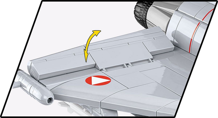 Klocki konstrukcyjne Cobi Armed Forces Eurofighter Typhoon 578 elementów 5850 (5902251058500) - obraz 6