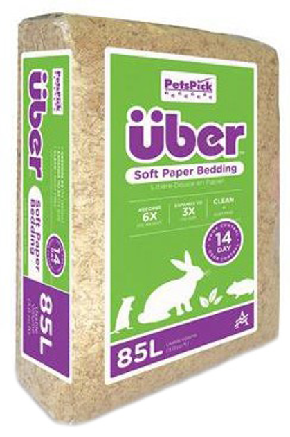 Papierowa ściółka dla gryzoni Premier Pet Über Soft Paper Bedding 85 L (0037461413858) - obraz 1