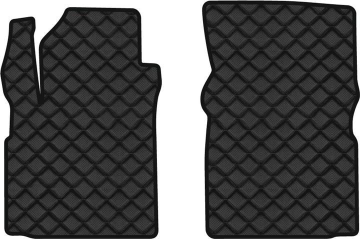 Килимки з екошкіри EVAtech ECO в салон авто передні для Yaris (I) (P1) 3-doors Toyota 1999-2006 1 покоління Htb EU Екошкіра чорна з чорною ниткою чорний кант від Rozetka на платформі USKIDKA Акція на Килимки з екошкіри EVAtech ECO в салон авто передні для Yaris (I) (P1) 3-doors Toyota 1999-2006 1 покоління Htb EU Екошкіра чорна з чорною ниткою чорний кант від Rozetka