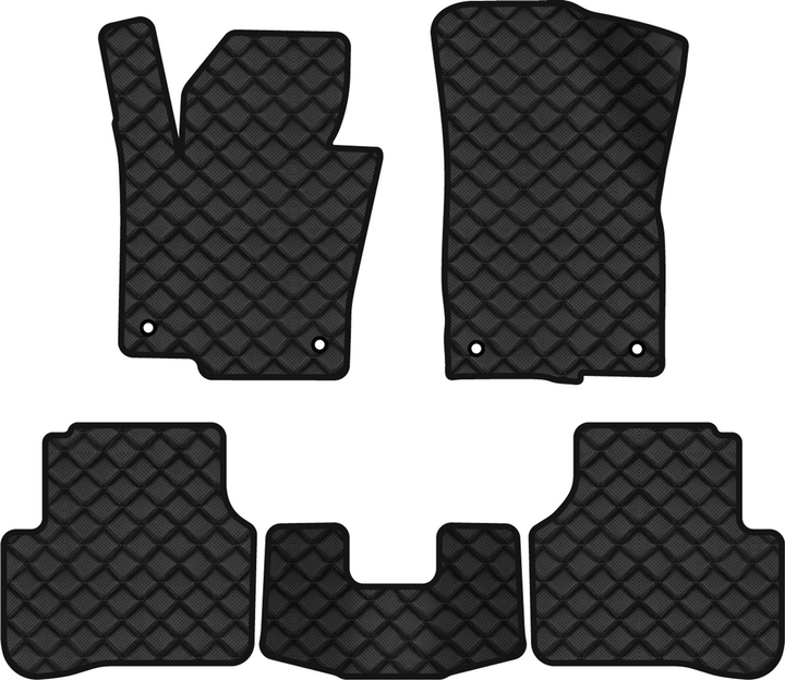 Килимки з екошкіри EVAtech ECO в салон авто для Passat (B6) (without armrest) Volkswagen 2005-2010 6 покоління Sedan EU Екошкіра чорна з чорною ниткою чорний кант від Rozetka на платформі USKIDKA Акція на Килимки з екошкіри EVAtech ECO в салон авто для Passat (B6) (without armrest) Volkswagen 2005-2010 6 покоління Sedan EU Екошкіра чорна з чорною ниткою чорний кант від Rozetka