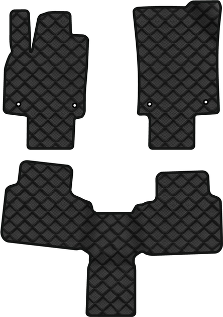 Килимки з екошкіри EVAtech ECO в салон авто для Atlas 6 seats Volkswagen 2016 1 покоління SUV USA Екошкіра чорна з чорною ниткою чорний кант від Rozetka на платформі USKIDKA Акція на Килимки з екошкіри EVAtech ECO в салон авто для Atlas 6 seats Volkswagen 2016 1 покоління SUV USA Екошкіра чорна з чорною ниткою чорний кант від Rozetka