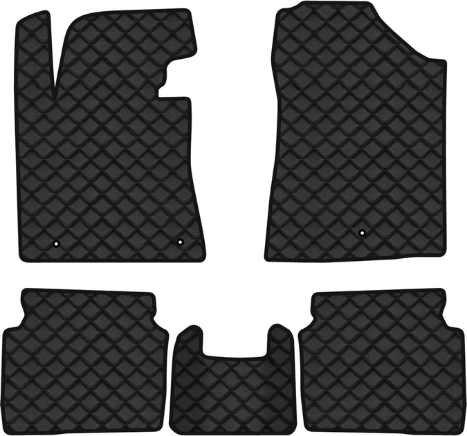Килимки з екошкіри EVAtech ECO в салон авто для Elantra GT (MD) (Floor Gas Pedal) Hyundai 2010-2015 5 покоління Htb USA Екошкіра чорна з чорною ниткою чорний кант від Rozetka на платформі USKIDKA Акція на Килимки з екошкіри EVAtech ECO в салон авто для Elantra GT (MD) (Floor Gas Pedal) Hyundai 2010-2015 5 покоління Htb USA Екошкіра чорна з чорною ниткою чорний кант від Rozetka