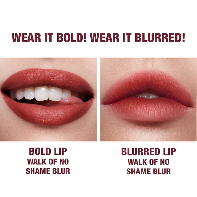 Матова помада Charlotte Tilbury Airbrush Flawless Matte Blur Liquid Lipstick відтінок Walk Of No Shame, 6.8 ml - Фото 5 Матова помада Charlotte Tilbury Airbrush Flawless Matte Blur Liquid Lipstick відтінок Walk Of No Shame, 6.8 ml - зображення 5