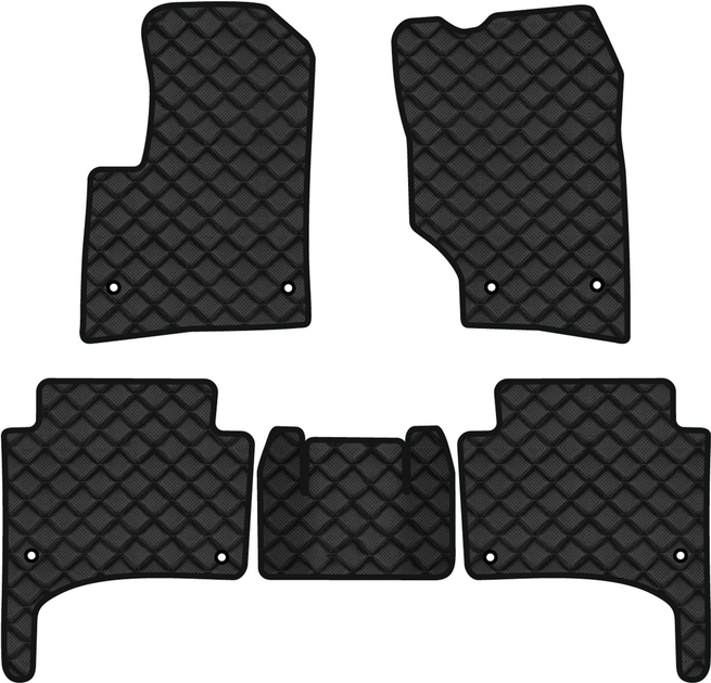 Килимки з екошкіри EVAtech ECO в салон авто для Touareg (7L) Restyling Volkswagen 2006-2010 1 покоління SUV EU Екошкіра чорна з чорною ниткою чорний кант від Rozetka на платформі USKIDKA Акція на Килимки з екошкіри EVAtech ECO в салон авто для Touareg (7L) Restyling Volkswagen 2006-2010 1 покоління SUV EU Екошкіра чорна з чорною ниткою чорний кант від Rozetka