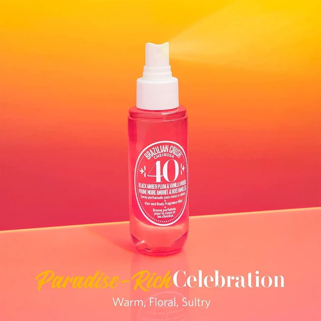 Парфумований спрей для тіла і волосся для жінок Sol de Janeiro Brazilian Crush Cheirosa '40, 30 ml - Фото 2 Парфумований спрей для тіла і волосся для жінок Sol de Janeiro Brazilian Crush Cheirosa '40, 30 ml - изображение 2
