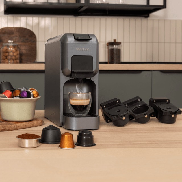 Ekspres do kawy kapsułkowy Cecotec FreeStyle Compact Black (01851) - obraz 6
