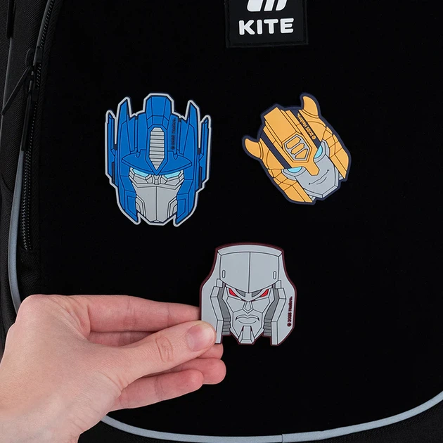 Набір бейджів Kite Transformers на липучці 3 шт (TF25-3012) - зображення 4
