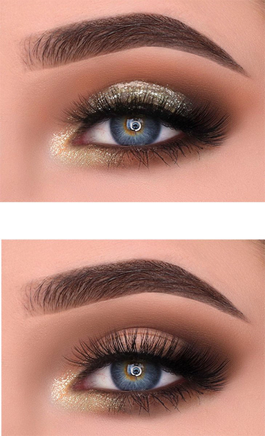 Sypkie cienie do powiek Make-Up Studio Jewel Effects Gold Glitter 4 g (8717801053044) - obraz 4