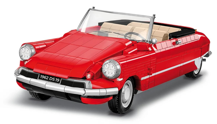 Klocki konstrukcyjne Cobi Cars Citroen Ds 19 Décapotable 1962 Executive Edition 2275 elementów (24346) (5902251243463) - obraz 3