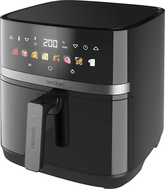 Frytkownica beztłuszczowa Cecotec Cecofry&Grill Duoheat 8000 - obraz 1