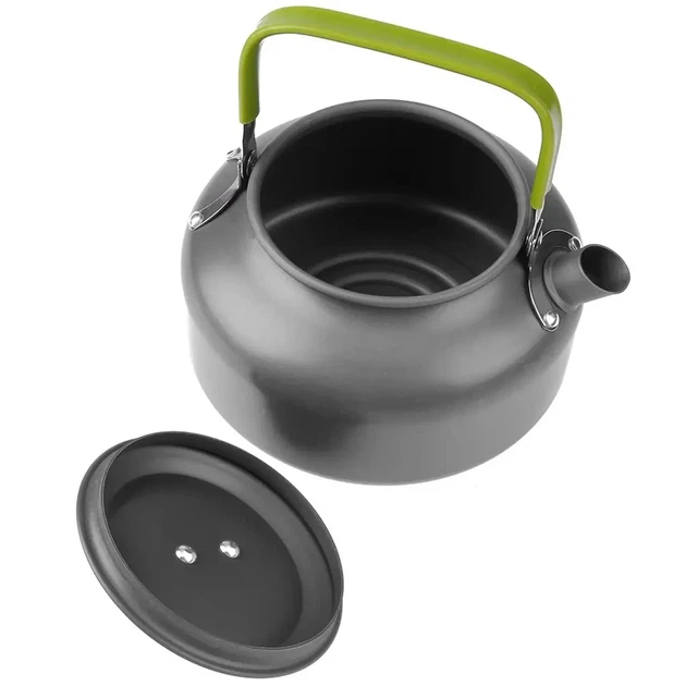 Алюмінієвий набір посуду 3в1, Cooking Set DS-308 для туризму, для кемпінгу, для відпочинку, для походів - зображення 2