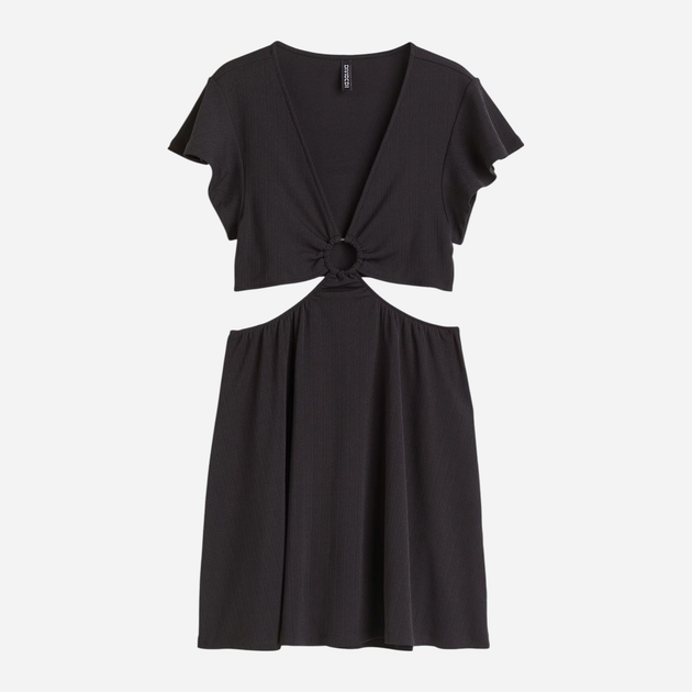 Сукня коротка літня жіноча H&M 1065202003c20 S Чорна від Rozetka на платформі USKIDKA Акція на Сукня коротка літня жіноча H&M 1065202003c20 S Чорна від Rozetka