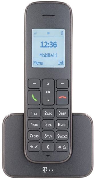 Telefon IP Telekom Sinus 207 Pack Black (40316576) - obraz 2