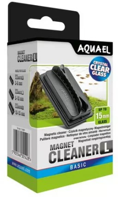 Czyścik magnetyczny do akwarium Aquael L (5905546301428) - obraz 3