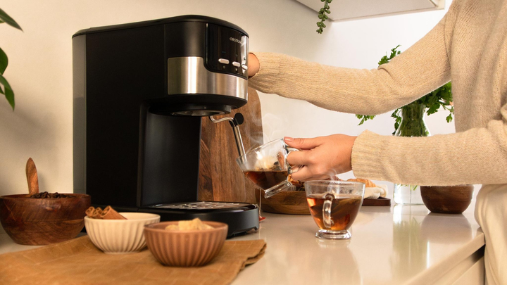 Ekspres do kawy kolbowy Cecotec Power Espresso 20 Pecan (01724) - obraz 9
