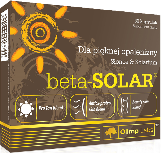 Дієтична добавка Olimp Labs Beta-Solar 30 капсул (5901330013744) - зображення 1