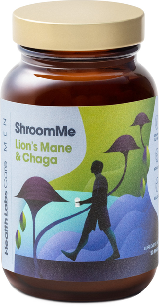 Suplement diety Health Labs ShroomMe Men Lion’s Mane & Chaga 45.5 g (5906146790957) - obraz 2