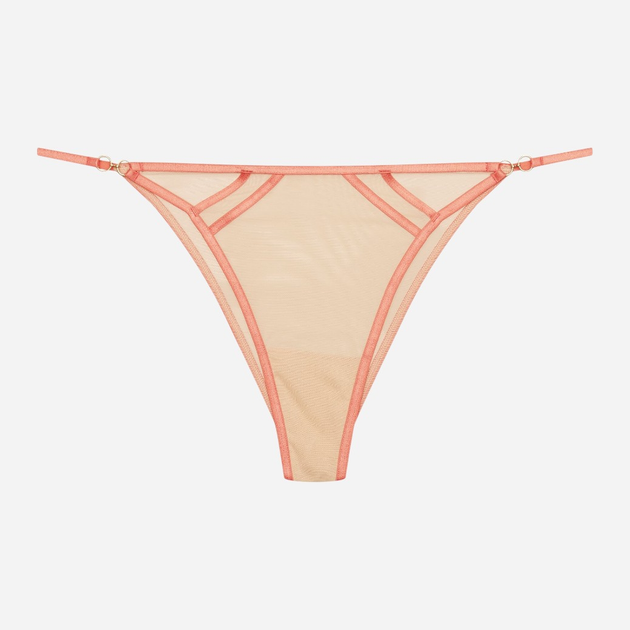 Majtki bikini damskie siateczkowe Esotiq Blanca 41680-32X M Czerwone (5903972551714) - obraz 9