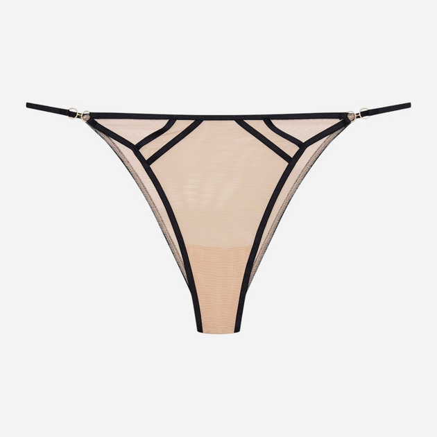 Majtki bikini damskie siateczkowe Esotiq Blanca 41680-61X S Czarne (5903972551745) - obraz 9