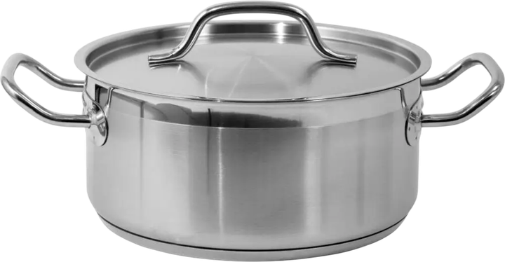 Каструля Yato низька з кришкою 5 л (5906083860263) - зображення 1