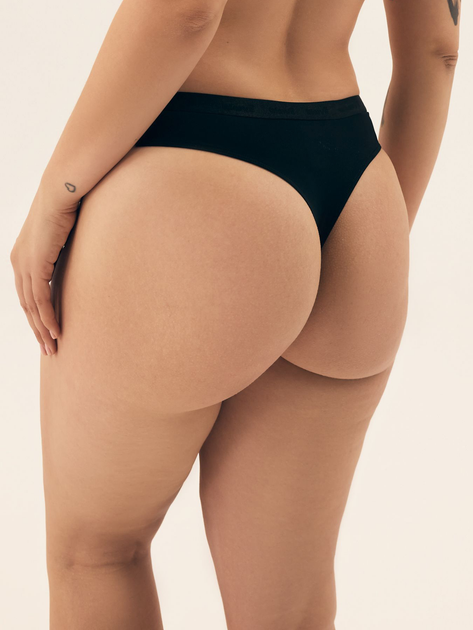 Majtki tanga damskie Bloovii Lacteem 42484-99X L Czarne (5903972540770) - obraz 2