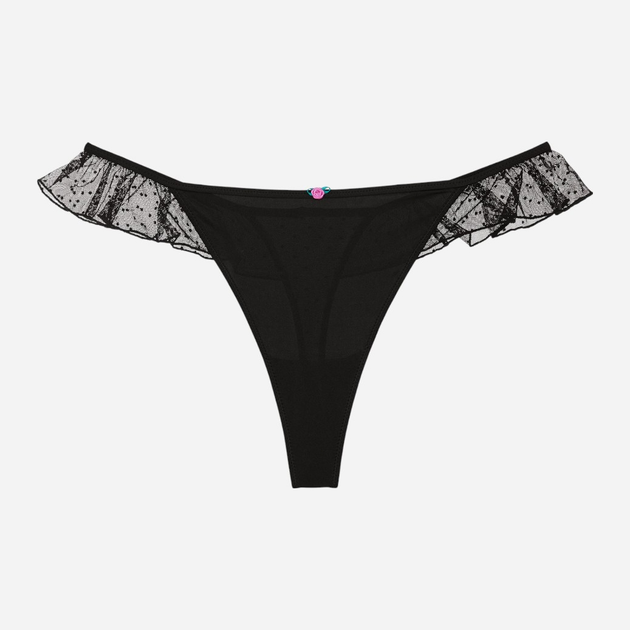 Majtki stringi damskie siateczkowe Bloovii Verberry 42490-99X S Czarne (5903972544020) - obraz 7