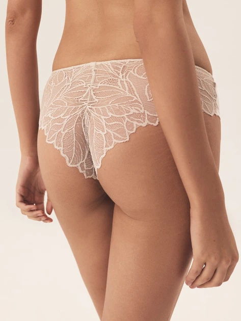 Набір трусиків бразиліана жіночих 2 шт Esotiq Pelia 42449-K003 S Бежевий/Кремовий (5903972535448) - зображення 3