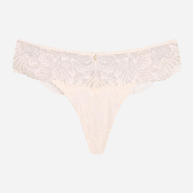 Majtki tanga damskie koronkowe Esotiq Blueberry 42556-01X S Kremowe (5903972524565) - obraz 5