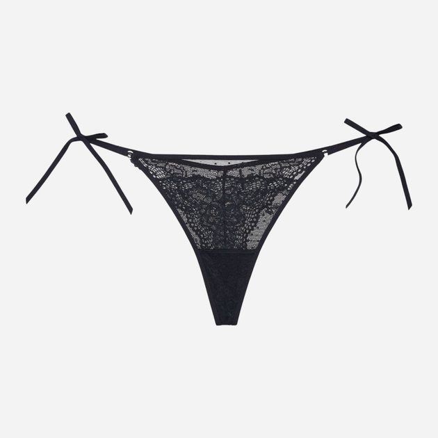 Majtki stringi damskie koronkowe Bloovii Verina 42505-99X XS Czarne (5903972544853) - obraz 7
