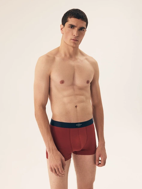 Набір трусів боксерів чоловічих бавовняних 3 шт Henderson Oxbow 42748-MLC 2XL Темно-синій/Червоний (5903972382479) - зображення 6